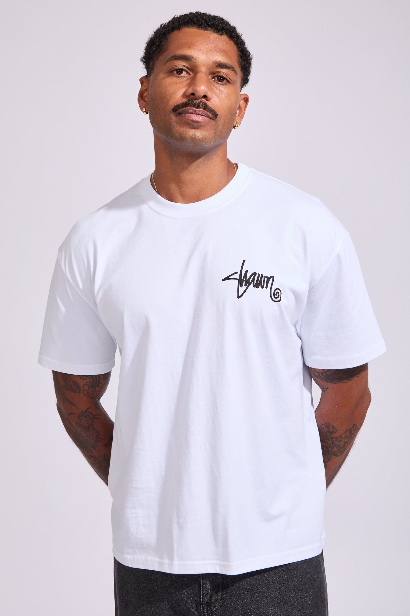 Shawn Script T Shirt | North Beach