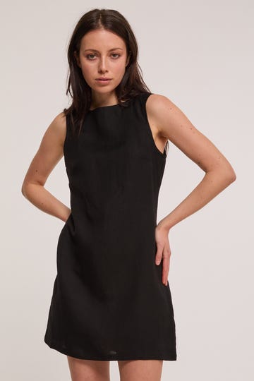 Shift Linen Dress