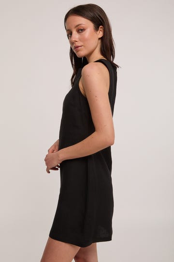Shift Linen Dress