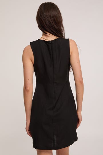 Shift Linen Dress