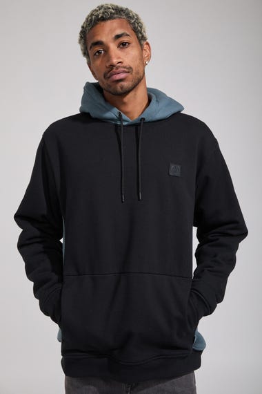 Single Stone Lined Pullover Hoodie