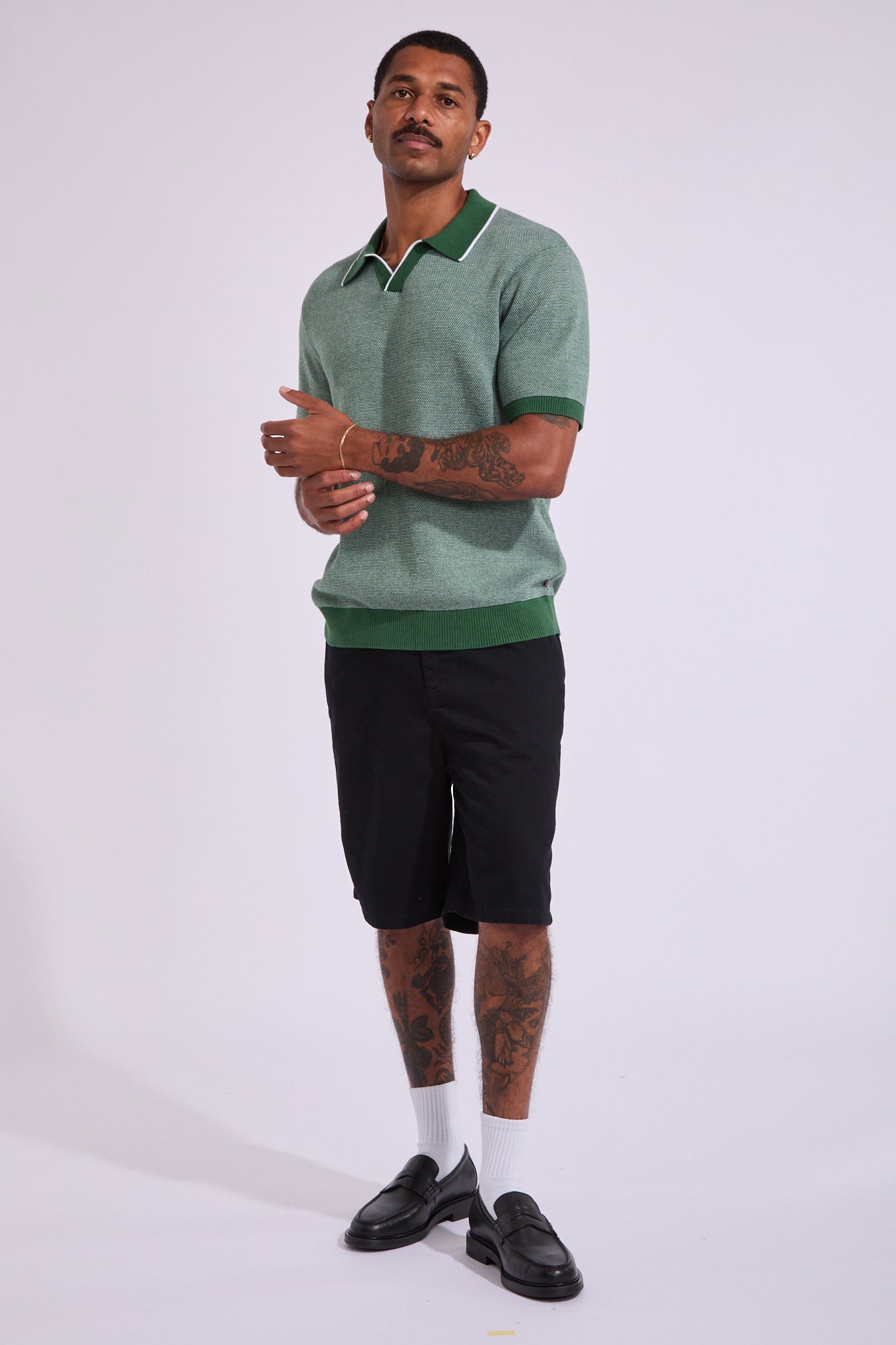 Skipper Knit Polo Shirt | North Beach