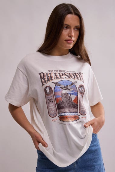 Sky Dance Oversized T Shirt