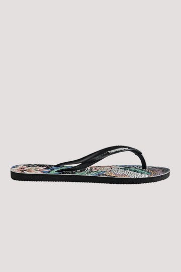 Slim Floral Dots Jandal