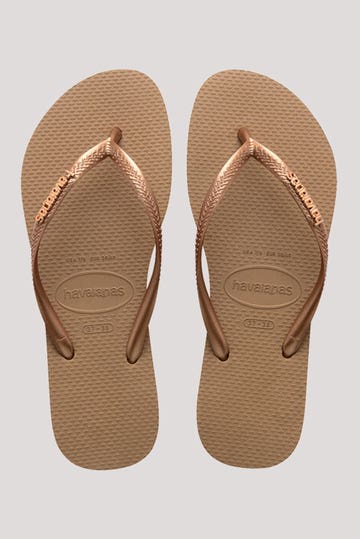 Slim Logo Metallic Jandals
