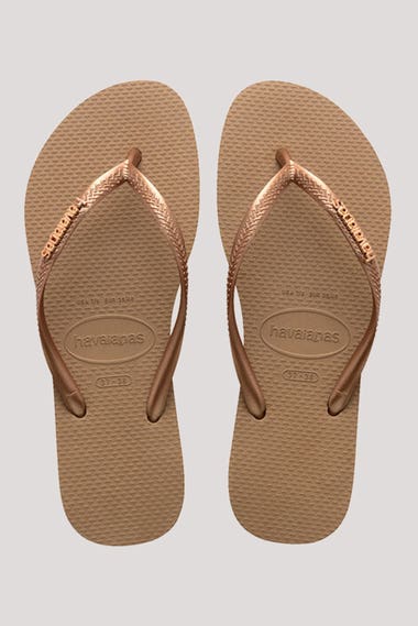 Slim Logo Metallic Jandals