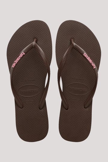 Slim Logo Pop Up Jandals North Beach