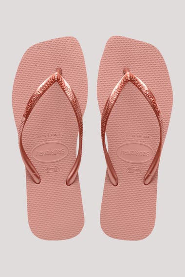 Slim Square Solid Jandals