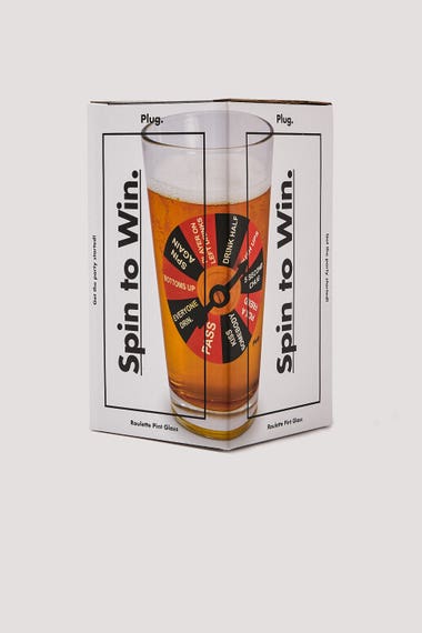 Spin To Win Glass