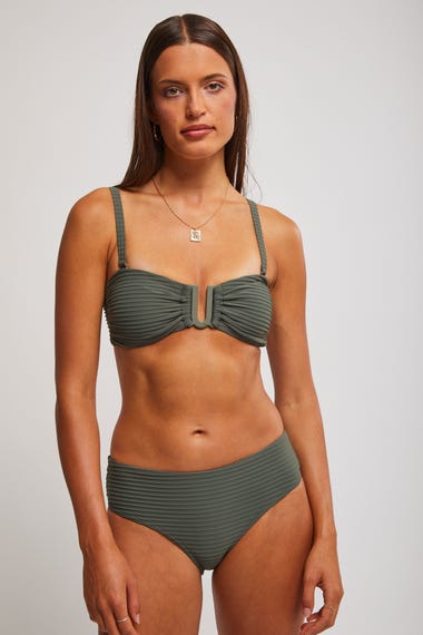 Spinnaker U Bar Bandeau Bikini Top