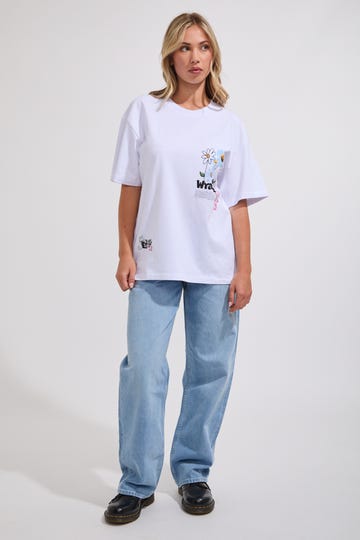 Spiral Dazie Slouch T Shirt