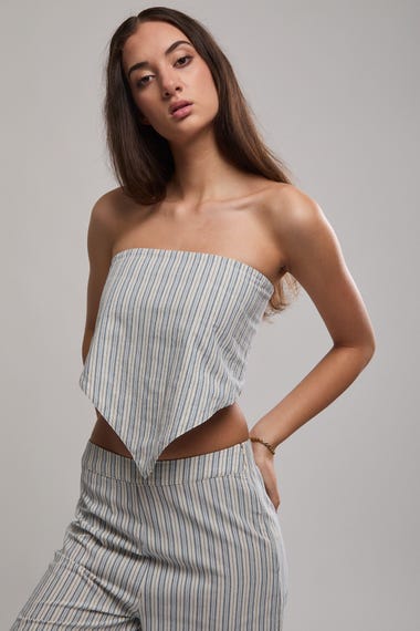 Stella Stripe Scarf Top
