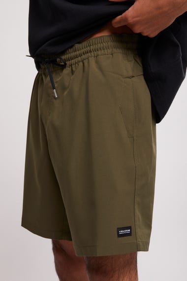 Stones Hybrid Elastic Waist Shorts