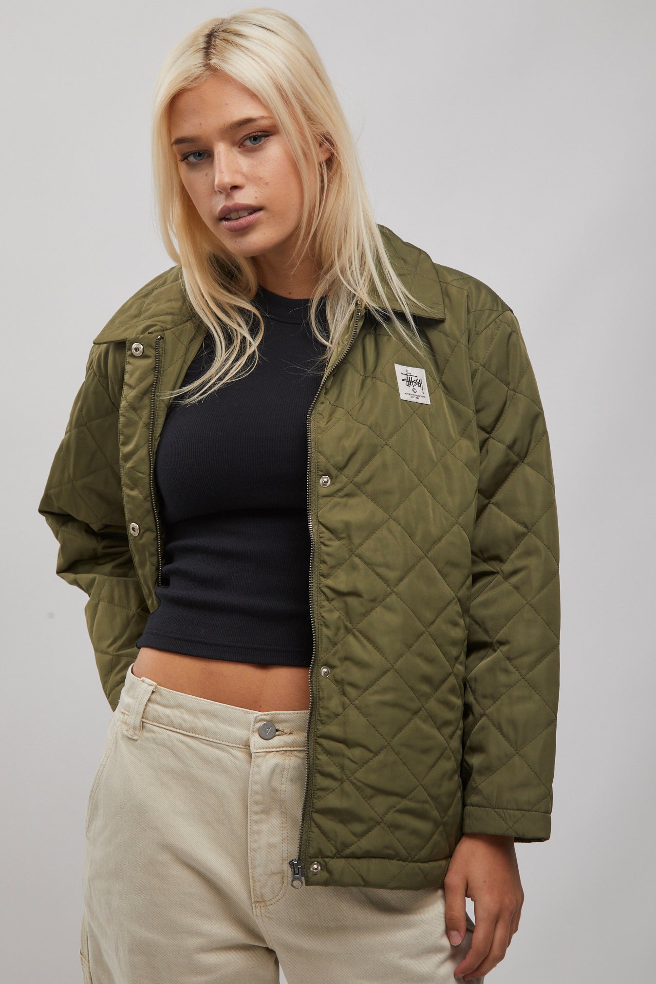 Stussy Quilted Jacket | North Beach