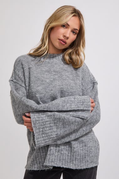 Suki Knit Crew Sweatshirt