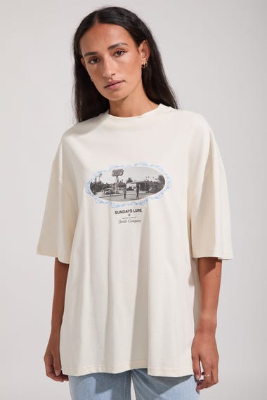 Sundays Lure Oversized T Shirt