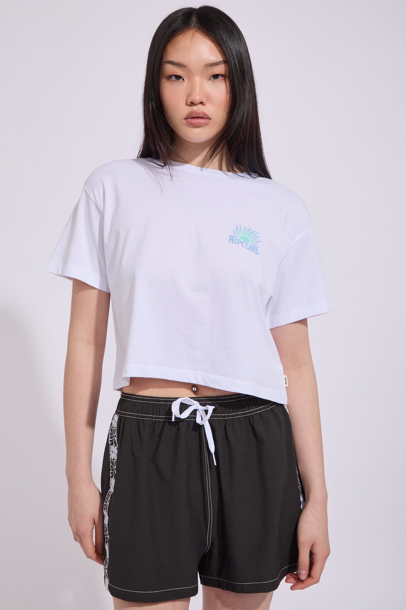 Sunrise Crop T Shirt North Beach