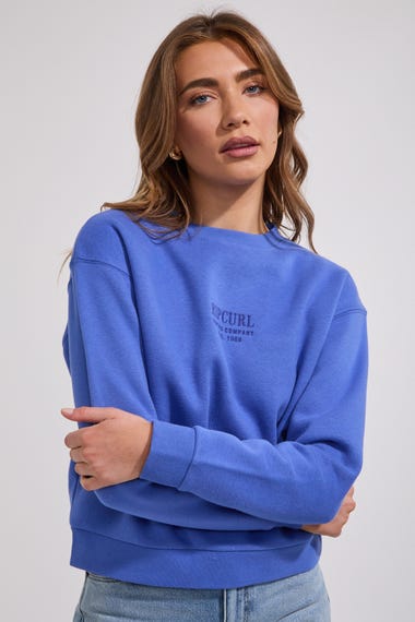 Surf Staple Relaxed Crew Sweatshirt