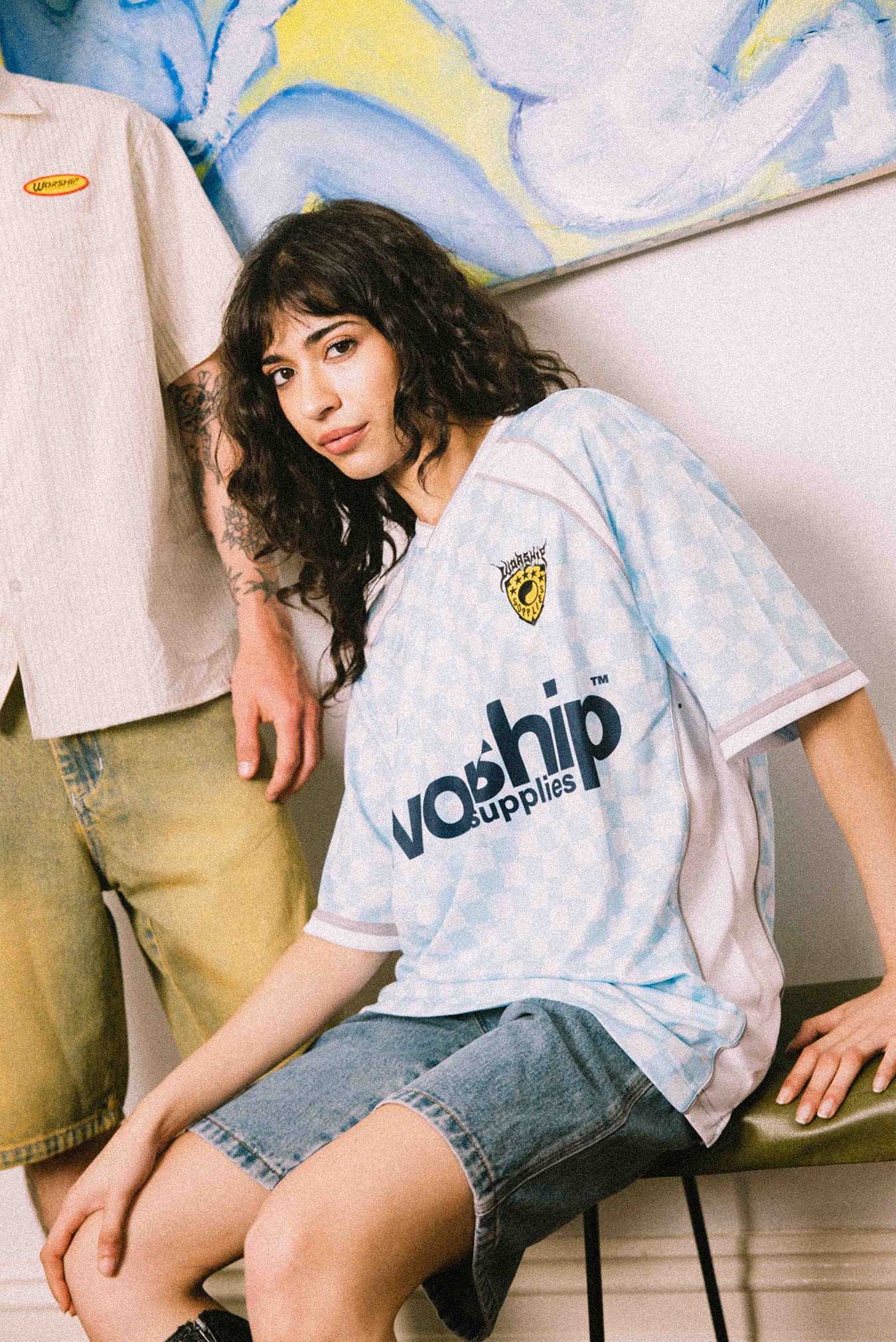 Take A Trip V Neck Football Jersey | North Beach