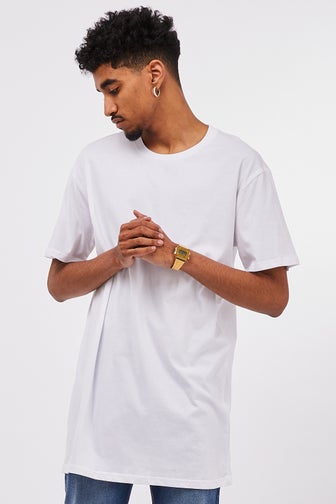 men's tall white tee shirts