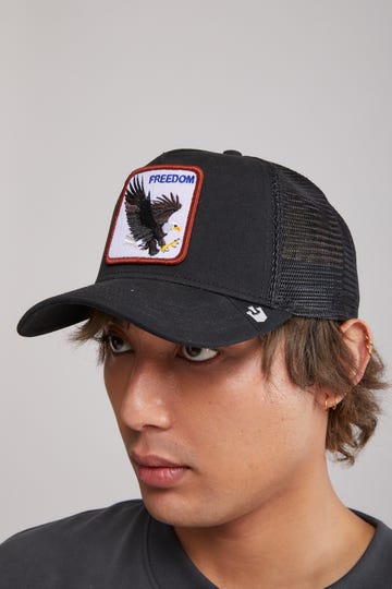 The Freedom Eagle Cap Trucker North Beach
