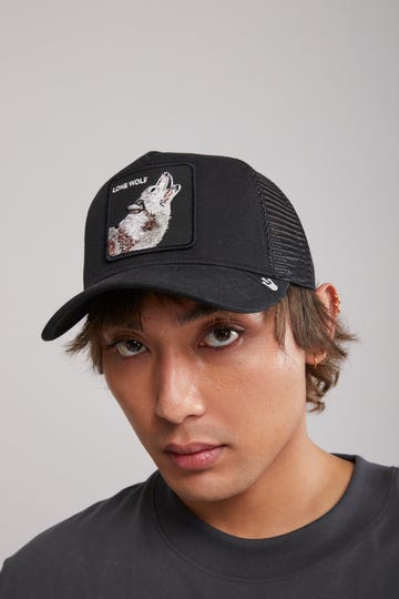 The Lone Wolf Trucker Cap