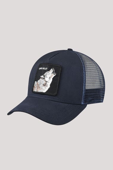 The Lone Wolf Trucker Cap