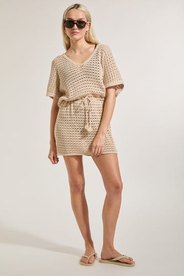 The Search Crochet Cover Up Dress