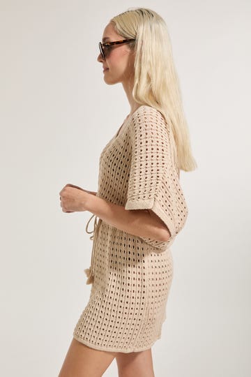 The Search Crochet Cover Up Dress