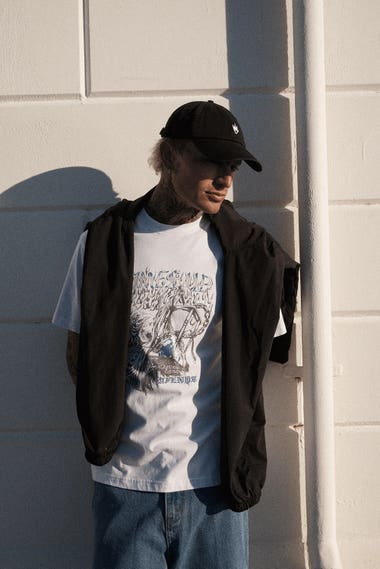 Times Up Recycled Retro Fit T Shirt