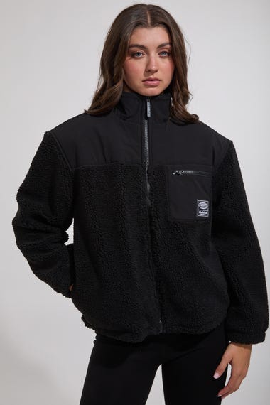 Tonal Division Full Zip Polar Fleece