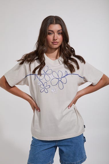 Tranquil Recycled Oversized T Shirt