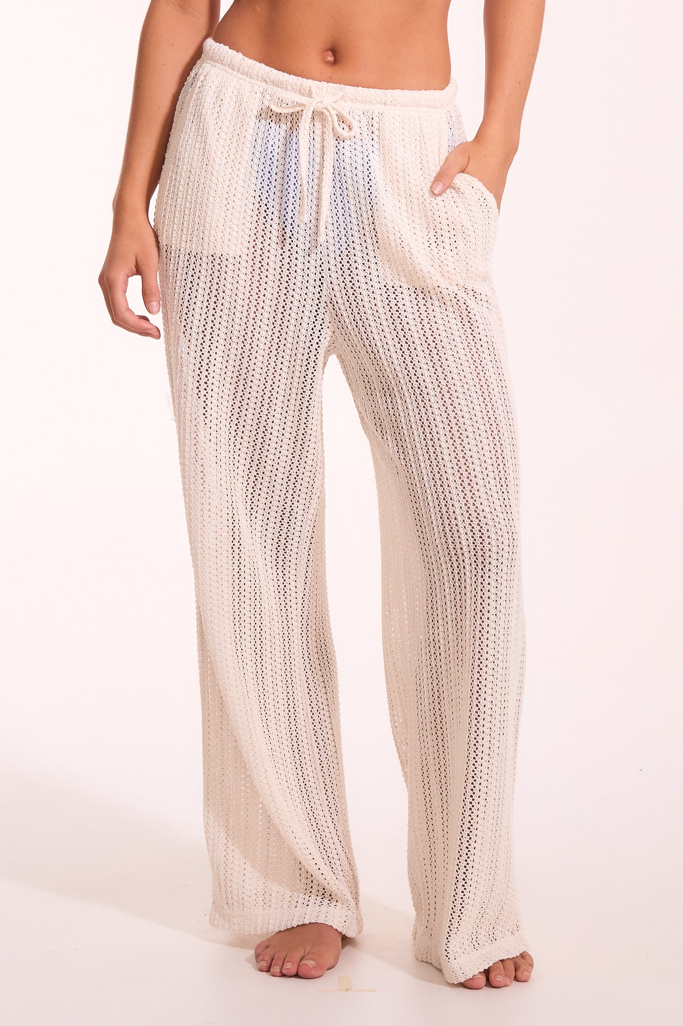 Bahari Pants - Coastal Shell