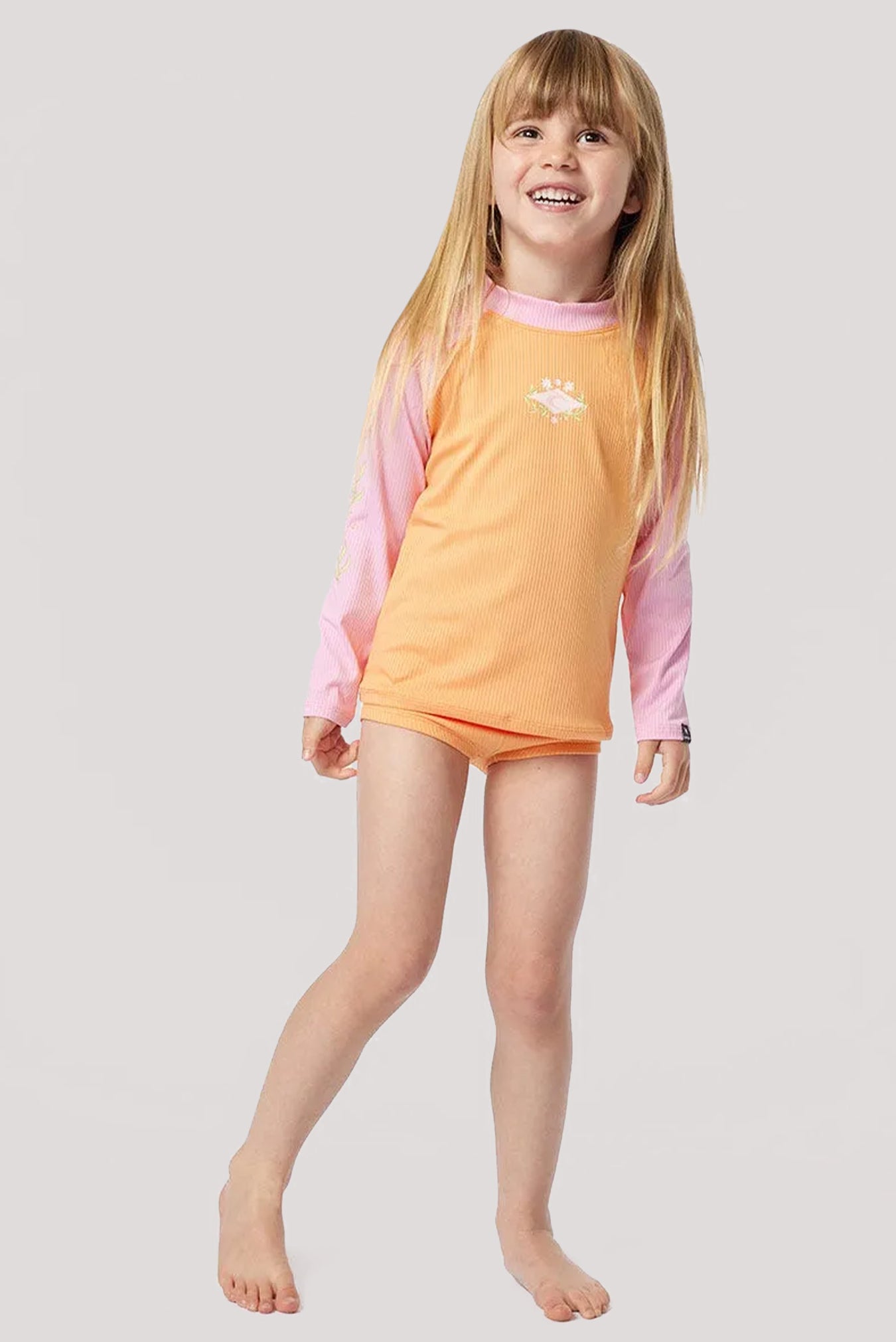 Girls Surfside Stripes Tri Set