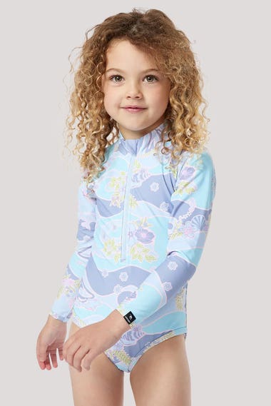 Girls Sunkissed Long Sleeve Surfsuit