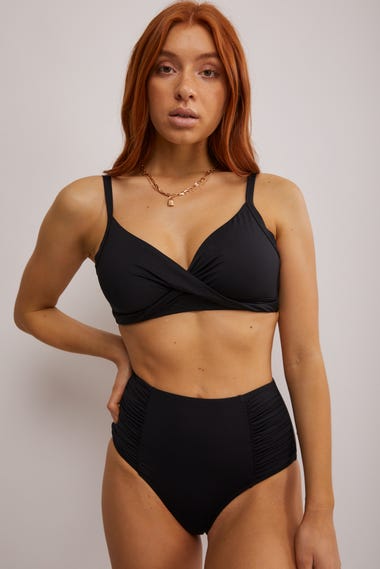 Eco Essentials Twist Front Dd/e Cup Bra Bikini Top