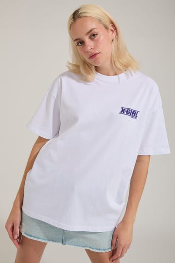 Two Tone Rabbit Relaxed T Shirt