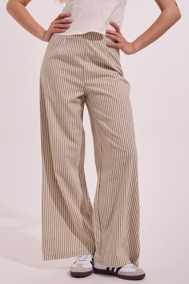 Valley Stripe Wide Leg Pants
