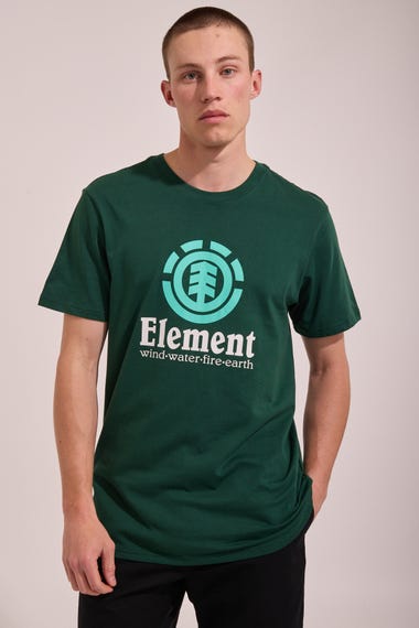 Vertical Short Sleeve T Shirt