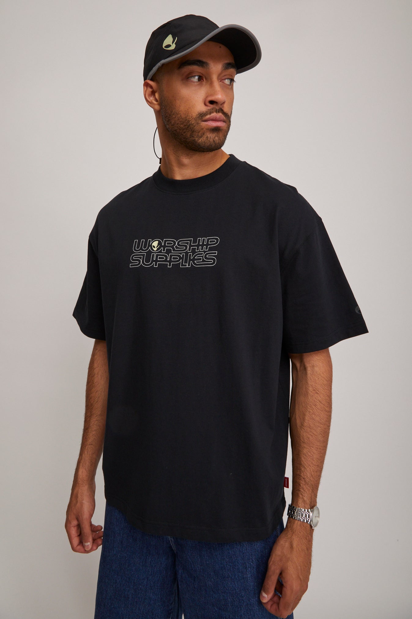 Visitors Box Fit Oversize T Shirt | North Beach