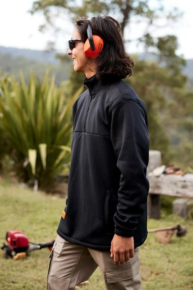 Workwear 1/4 Zip Fleece Sweatshirt