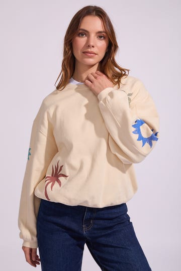 Water Signs Kendall Crew Sweatshirt North Beach
