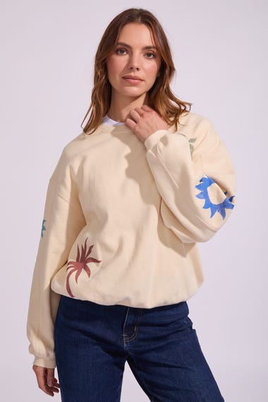 Water Signs Kendall Crew Sweatshirt