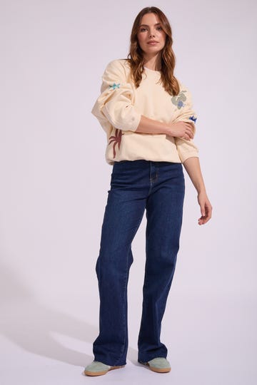 Water Signs Kendall Crew Sweatshirt