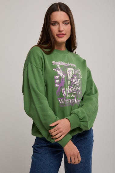 Wattle Slouch Crew Sweatshirt