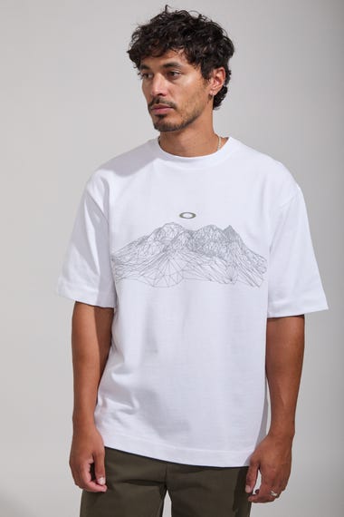 Wired Mountain Scape T Shirt