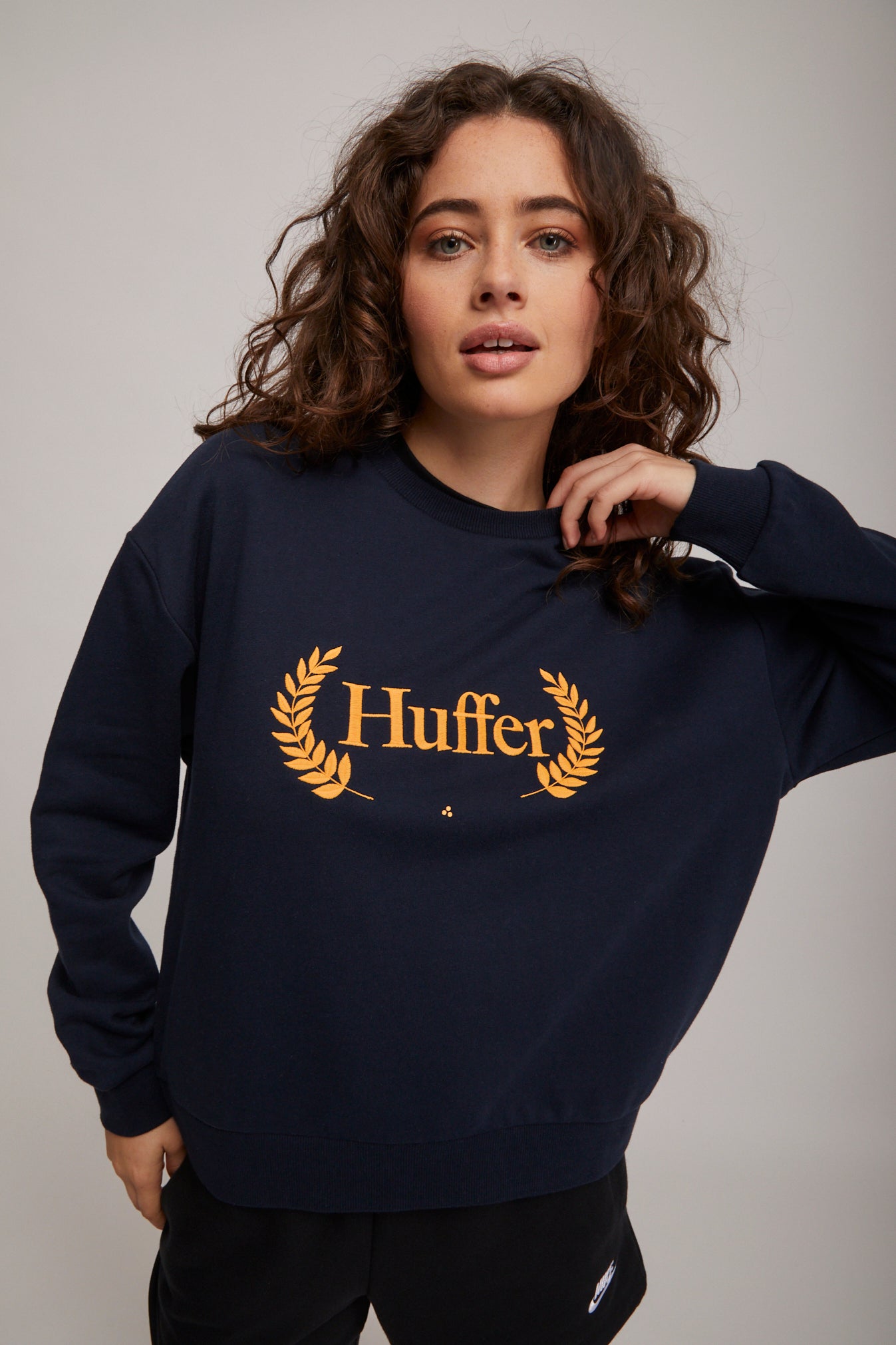Huffer crew top neck