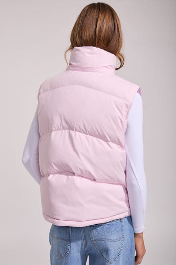 Block Down Puffer Vest