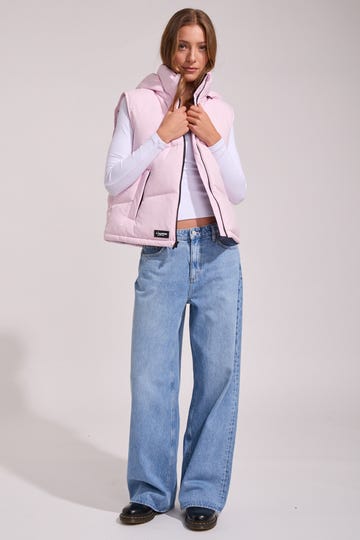 Block Down Puffer Vest