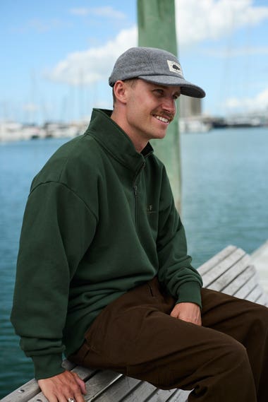 Wool 5 Panel Cap